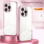 غطاء هاتف شفاف مع ثقوب دقيقة مطلية، لجهاز iPhone 16 Pro، لجهاز iPhone 16 Plus، لجهاز iPhone 16، لجهاز iPhone 15 Pro Max، لجهاز iPhone 15 Pro، لجهاز iPhone 15 Plus