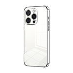 غطاء هاتف شفاف مع ثقوب دقيقة مطلية، لجهاز iPhone 16 Pro، لجهاز iPhone 16 Plus، لجهاز iPhone 16، لجهاز iPhone 15 Pro Max، لجهاز iPhone 15 Pro، لجهاز iPhone 15 Plus