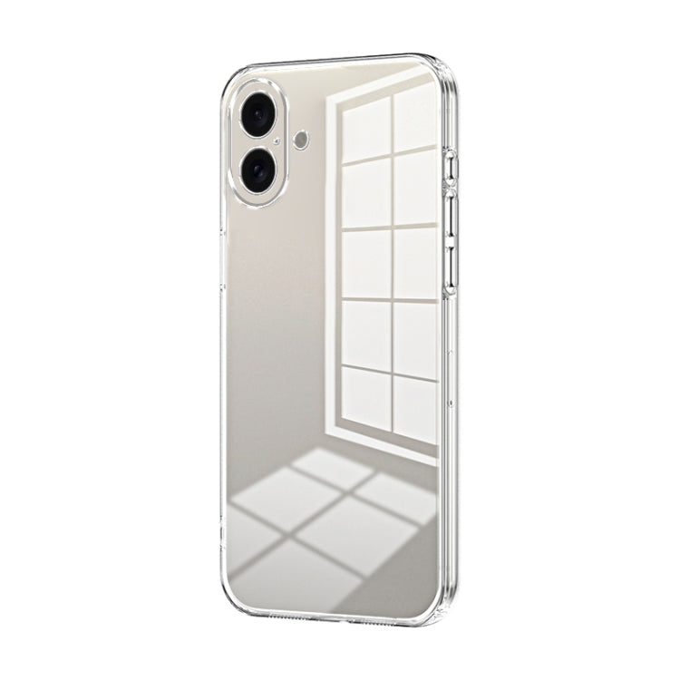 غطاء هاتف شفاف مع ثقوب دقيقة مطلية، لجهاز iPhone 16 Pro، لجهاز iPhone 16 Plus، لجهاز iPhone 16، لجهاز iPhone 15 Pro Max، لجهاز iPhone 15 Pro، لجهاز iPhone 15 Plus