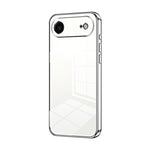 غطاء هاتف شفاف مع ثقوب دقيقة مطلية، لجهاز iPhone 17e / 16e، لجهاز iPhone 17 Pro Max، لجهاز iPhone 17 Pro، لجهاز iPhone 17، لجهاز iPhone Air، لجهاز iPhone 16 Pro Max