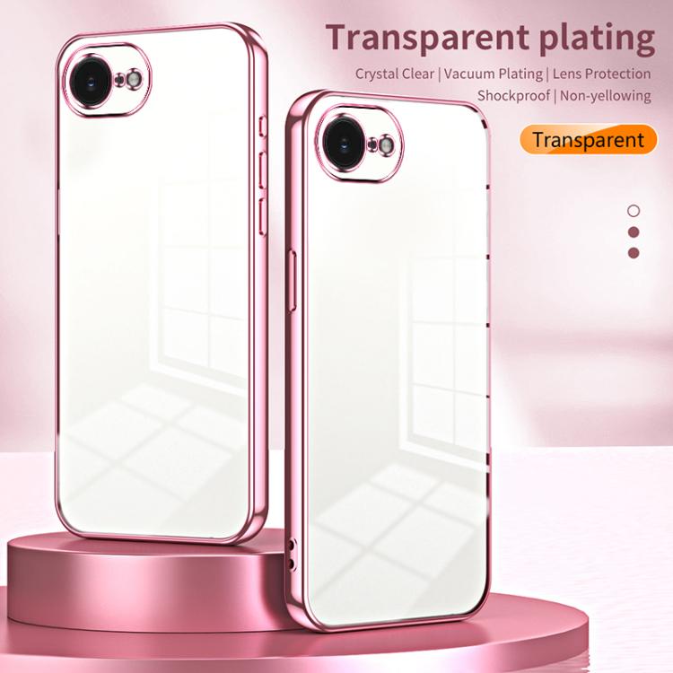 غطاء هاتف شفاف مع ثقوب دقيقة مطلية، لجهاز iPhone 17e / 16e، لجهاز iPhone 17 Pro Max، لجهاز iPhone 17 Pro، لجهاز iPhone 17، لجهاز iPhone Air، لجهاز iPhone 16 Pro Max