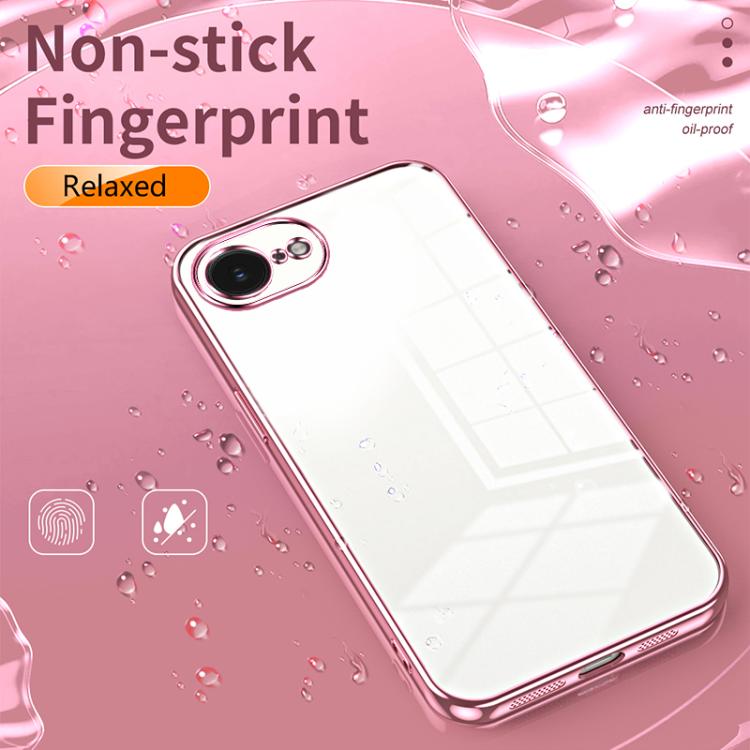 غطاء هاتف شفاف مع ثقوب دقيقة مطلية، لجهاز iPhone 17e / 16e، لجهاز iPhone 17 Pro Max، لجهاز iPhone 17 Pro، لجهاز iPhone 17، لجهاز iPhone Air، لجهاز iPhone 16 Pro Max