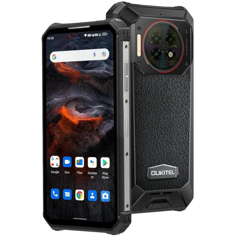 Oukitel WP19 Pro، شاشة 6.8 بوصة MediaTek Helio G99 ثماني النواة، NFC، الشبكة: 4G، WP19 Pro 8GB+256GB