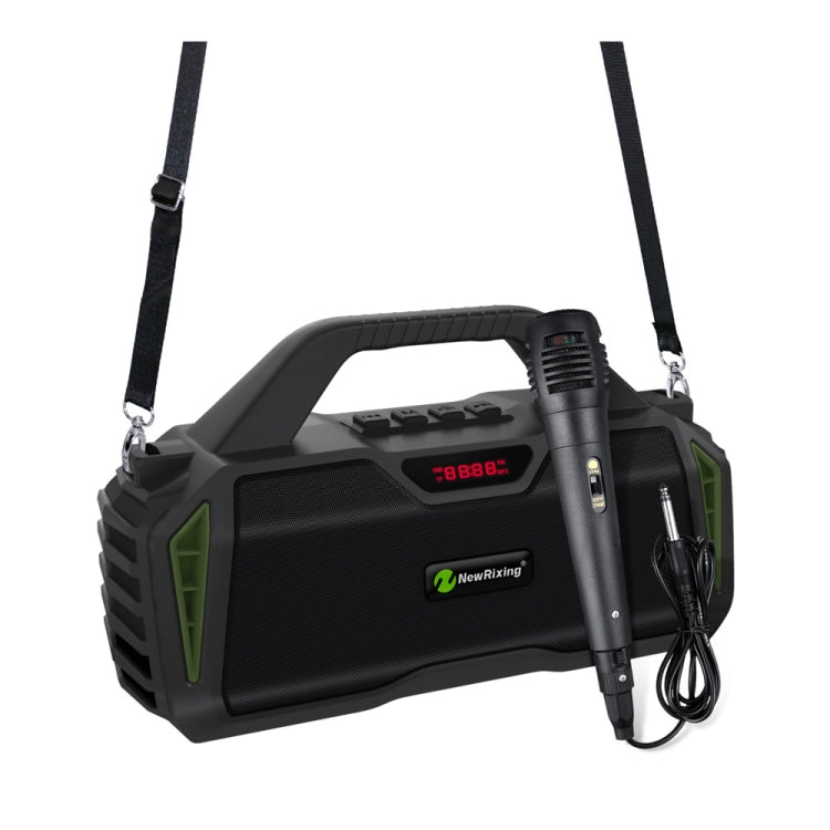 مكبر صوت بلوتوث لاسلكي محمول بقوة 20 واط NewRixing NR6011 مع مضخم صوت TWS، NR6011