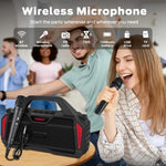 مكبر صوت بلوتوث لاسلكي محمول بقوة 20 واط NewRixing NR6011 مع مضخم صوت TWS، NR6011