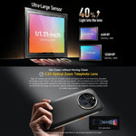 Ulefone Armor 23 Ultra هاتف متين، شاشة 6.78 بوصة أندرويد 13 معالج MediaTek Dimensity 8020 ثماني النواة حتى 2.6 جيجاهرتز، الشبكة: 5G، NFC، OTG، رسائل عبر الأقمار الصناعية، 12GB+512GB