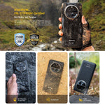 Ulefone Armor 23 Ultra هاتف متين، شاشة 6.78 بوصة أندرويد 13 معالج MediaTek Dimensity 8020 ثماني النواة حتى 2.6 جيجاهرتز، الشبكة: 5G، NFC، OTG، رسائل عبر الأقمار الصناعية، 12GB+512GB
