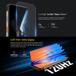 Ulefone Armor 23 Ultra هاتف متين، شاشة 6.78 بوصة أندرويد 13 معالج MediaTek Dimensity 8020 ثماني النواة حتى 2.6 جيجاهرتز، الشبكة: 5G، NFC، OTG، رسائل عبر الأقمار الصناعية، 12GB+512GB