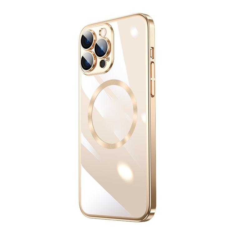 Magsafe Magnetic Electroplated PC Phone Case, For iPhone 15 Pro Max, For iPhone 15 Pro, For iPhone 15 Plus, For iPhone 15
