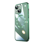 Magsafe Magnetic Electroplated PC Phone Case, For iPhone 15 Pro Max, For iPhone 15 Pro, For iPhone 15 Plus, For iPhone 15