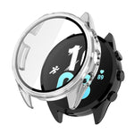 PC + Tempered Film Integrated Watch Protective Case, For Garmin Forerunner 165