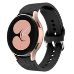 سوار ساعة سيليكون بنقشة الفهد بارز، لسامسونج Galaxy Watch 6