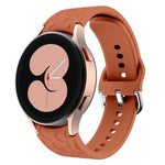 سوار ساعة سيليكون بنقشة الفهد بارز، لسامسونج Galaxy Watch 6