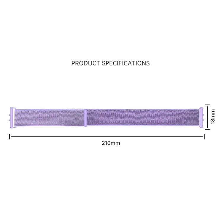 Woven Nylon Loop Watch Band, For Samsung Galaxy Fit 3
