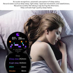 ساعة رياضية ذكية QX10 بشاشة 1.43 بوصة وبلوتوث 5.2، تدعم النوم / معدل ضربات القلب / أكسجين الدم / ضغط الدم لمراقبة الصحة