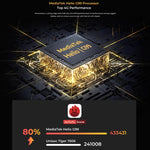 جهاز لوحي متين OUKITEL RT8 بشبكة 4G، مقاوم للماء والغبار IP68/IP69K، شاشة 11 بوصة، أندرويد 13، معالج MediaTek Helio G99 رباعي النواة، يدعم شريحتي اتصال، قابس الاتحاد الأوروبي، RT8 6GB+256GB