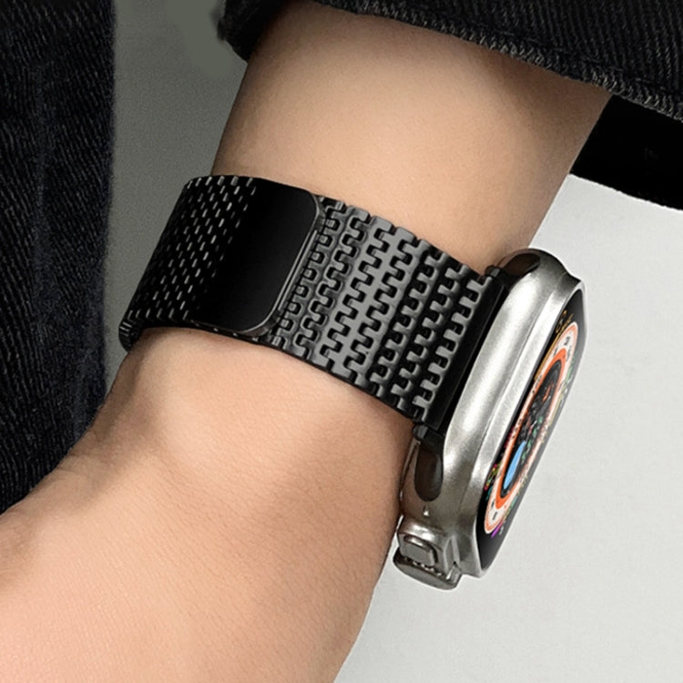 Milanese Loop Magnetic Clasp Stainless Steel Watch Band, For Apple Watch SE 40mm, For Apple Watch SE 44mm, For Apple Watch Series 6 40mm, For Apple Watch Series 6 44mm, For Apple Watch Series 5 44mm, For Apple Watch Series 5 40mm                       ...