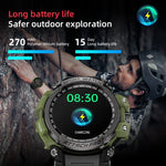 ساعة رياضية ذكية LOKMAT ATTACK Pro بشاشة 1.39 بوصة BT5.1، تدعم مكالمات بلوتوث / النوم / معدل ضربات القلب / مراقبة ضغط الدم