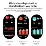 ساعة رياضية ذكية LOKMAT ATTACK Pro بشاشة 1.39 بوصة BT5.1، تدعم مكالمات بلوتوث / النوم / معدل ضربات القلب / مراقبة ضغط الدم