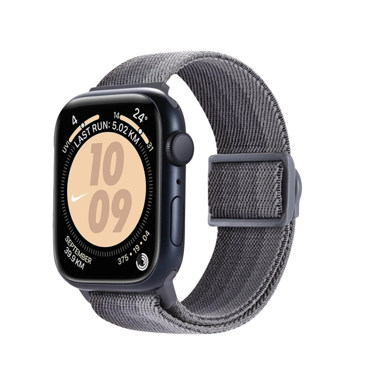 سوار ساعة نايلون بقفل كبس بنمط ألياف الكربون، لساعة Apple Watch SE 2023 مقاس 40 مم، لساعة Apple Watch Ultra 2 مقاس 49 مم، لسلسلة Apple Watch 9 مقاس 45 مم