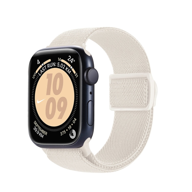 سوار ساعة نايلون بقفل كبس بنمط ألياف الكربون، لساعة Apple Watch SE 2023 مقاس 40 مم، لساعة Apple Watch Ultra 2 مقاس 49 مم، لسلسلة Apple Watch 9 مقاس 45 مم
