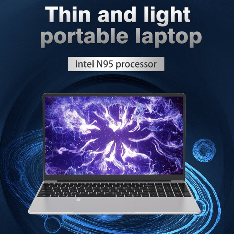 حاسوب محمول GXMO F152G 15.6 بوصة، ويندوز 11، إنتل ألدر ليك N95 رباعي النواة، يدعم فتح القفل ببصمة الإصبع، 16GB+512GB