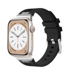 سوار ساعة سيليكون سائل من Loners، لسلسلة ساعة آبل 2 42مم، لساعة آبل 42مم