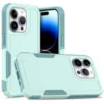 غطاء هاتف 2 في 1 من PC + TPU، لهواتف iPhone 16، iPhone 15 Pro Max، iPhone 15 Pro، iPhone 15 Plus، iPhone 15، iPhone SE 2022 / 2020 / 8 / 7 / 6، iPhone X / XS، iPhone XR