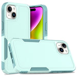 غطاء هاتف 2 في 1 من PC + TPU، لهواتف iPhone 16، iPhone 15 Pro Max، iPhone 15 Pro، iPhone 15 Plus، iPhone 15، iPhone SE 2022 / 2020 / 8 / 7 / 6، iPhone X / XS، iPhone XR