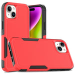 غطاء هاتف 2 في 1 من PC + TPU، لهواتف iPhone 16، iPhone 15 Pro Max، iPhone 15 Pro، iPhone 15 Plus، iPhone 15، iPhone SE 2022 / 2020 / 8 / 7 / 6، iPhone X / XS، iPhone XR