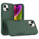 غطاء هاتف 2 في 1 من PC + TPU، لهواتف iPhone 16، iPhone 15 Pro Max، iPhone 15 Pro، iPhone 15 Plus، iPhone 15، iPhone SE 2022 / 2020 / 8 / 7 / 6، iPhone X / XS، iPhone XR