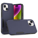 غطاء هاتف 2 في 1 من PC + TPU، لهواتف iPhone 16، iPhone 15 Pro Max، iPhone 15 Pro، iPhone 15 Plus، iPhone 15، iPhone SE 2022 / 2020 / 8 / 7 / 6، iPhone X / XS، iPhone XR