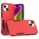 غطاء هاتف 2 في 1 من PC + TPU، لهواتف iPhone 16، iPhone 15 Pro Max، iPhone 15 Pro، iPhone 15 Plus، iPhone 15، iPhone SE 2022 / 2020 / 8 / 7 / 6، iPhone X / XS، iPhone XR