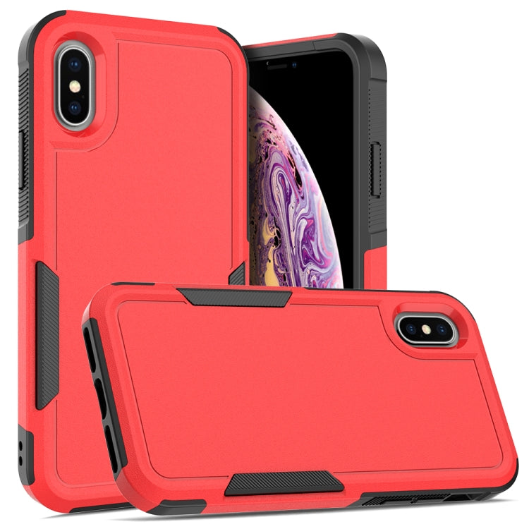غطاء هاتف 2 في 1 من PC + TPU، لهواتف iPhone 16، iPhone 15 Pro Max، iPhone 15 Pro، iPhone 15 Plus، iPhone 15، iPhone SE 2022 / 2020 / 8 / 7 / 6، iPhone X / XS، iPhone XR
