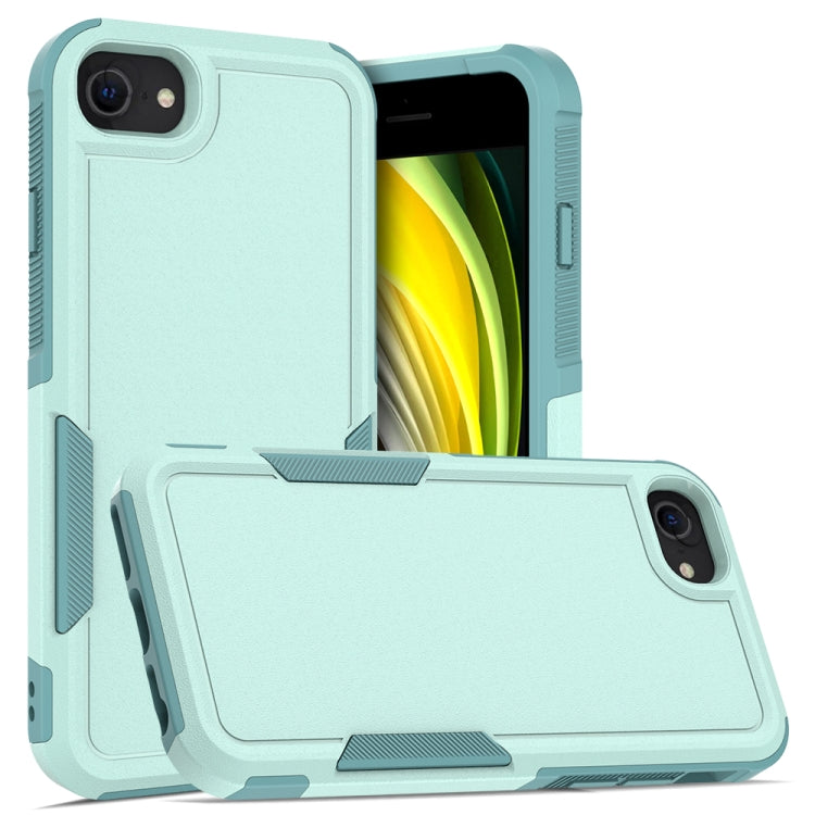 غطاء هاتف 2 في 1 من PC + TPU، لهواتف iPhone 16، iPhone 15 Pro Max، iPhone 15 Pro، iPhone 15 Plus، iPhone 15، iPhone SE 2022 / 2020 / 8 / 7 / 6، iPhone X / XS، iPhone XR