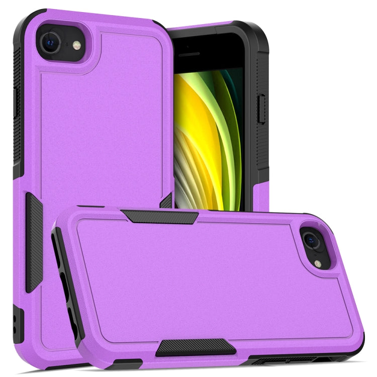 غطاء هاتف 2 في 1 من PC + TPU، لهواتف iPhone 16، iPhone 15 Pro Max، iPhone 15 Pro، iPhone 15 Plus، iPhone 15، iPhone SE 2022 / 2020 / 8 / 7 / 6، iPhone X / XS، iPhone XR
