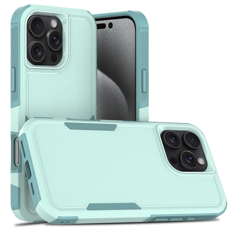 غطاء هاتف 2 في 1 من PC + TPU، لهواتف iPhone 17e / 16e، iPhone 17 Pro Max، iPhone 17 Pro، iPhone 17، iPhone Air، iPhone 16 Pro Max، iPhone 16 Pro، iPhone 16 Plus