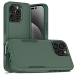غطاء هاتف 2 في 1 من PC + TPU، لهواتف iPhone 17e / 16e، iPhone 17 Pro Max، iPhone 17 Pro، iPhone 17، iPhone Air، iPhone 16 Pro Max، iPhone 16 Pro، iPhone 16 Plus