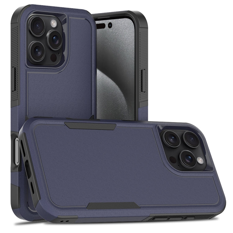 غطاء هاتف 2 في 1 من PC + TPU، لهواتف iPhone 17e / 16e، iPhone 17 Pro Max، iPhone 17 Pro، iPhone 17، iPhone Air، iPhone 16 Pro Max، iPhone 16 Pro، iPhone 16 Plus