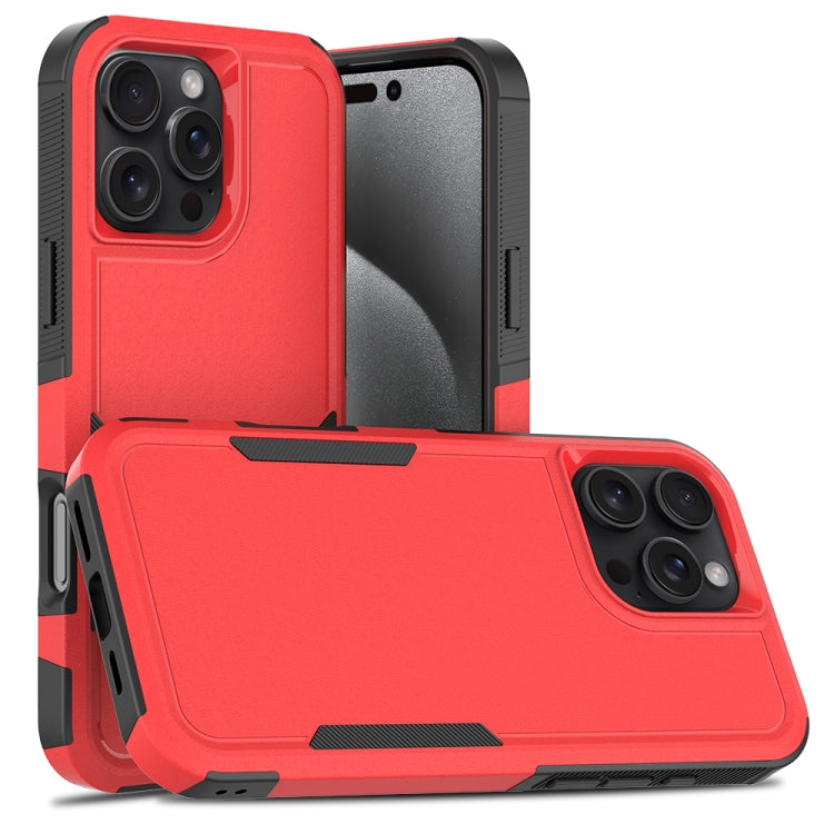 غطاء هاتف 2 في 1 من PC + TPU، لهواتف iPhone 17e / 16e، iPhone 17 Pro Max، iPhone 17 Pro، iPhone 17، iPhone Air، iPhone 16 Pro Max، iPhone 16 Pro، iPhone 16 Plus