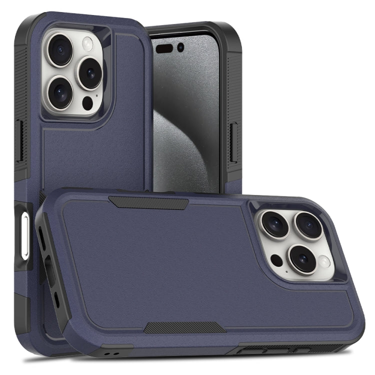 غطاء هاتف 2 في 1 من PC + TPU، لهواتف iPhone 17e / 16e، iPhone 17 Pro Max، iPhone 17 Pro، iPhone 17، iPhone Air، iPhone 16 Pro Max، iPhone 16 Pro، iPhone 16 Plus