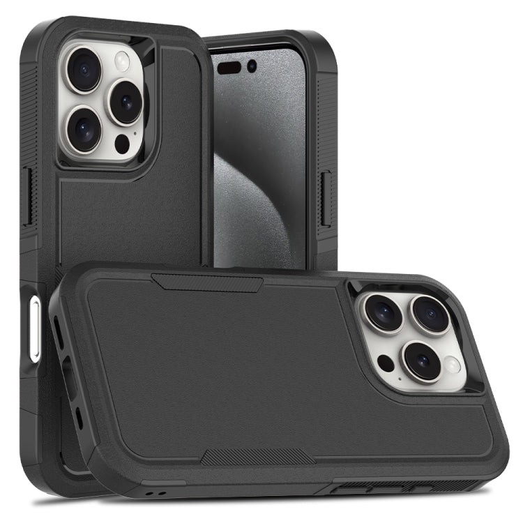 غطاء هاتف 2 في 1 من PC + TPU، لهواتف iPhone 17e / 16e، iPhone 17 Pro Max، iPhone 17 Pro، iPhone 17، iPhone Air، iPhone 16 Pro Max، iPhone 16 Pro، iPhone 16 Plus