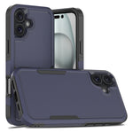 غطاء هاتف 2 في 1 من PC + TPU، لهواتف iPhone 17e / 16e، iPhone 17 Pro Max، iPhone 17 Pro، iPhone 17، iPhone Air، iPhone 16 Pro Max، iPhone 16 Pro، iPhone 16 Plus