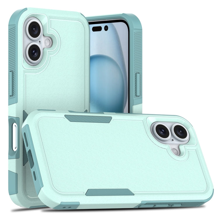 غطاء هاتف 2 في 1 من PC + TPU، لهواتف iPhone 16، iPhone 15 Pro Max، iPhone 15 Pro، iPhone 15 Plus، iPhone 15، iPhone SE 2022 / 2020 / 8 / 7 / 6، iPhone X / XS، iPhone XR