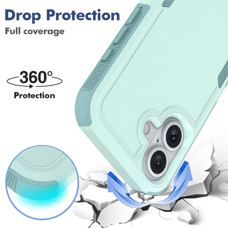 غطاء هاتف 2 في 1 من PC + TPU، لهواتف iPhone 16، iPhone 15 Pro Max، iPhone 15 Pro، iPhone 15 Plus، iPhone 15، iPhone SE 2022 / 2020 / 8 / 7 / 6، iPhone X / XS، iPhone XR