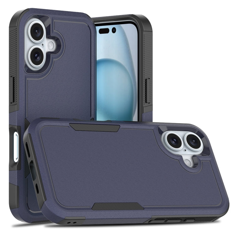 غطاء هاتف 2 في 1 من PC + TPU، لهواتف iPhone 16، iPhone 15 Pro Max، iPhone 15 Pro، iPhone 15 Plus، iPhone 15، iPhone SE 2022 / 2020 / 8 / 7 / 6، iPhone X / XS، iPhone XR