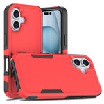 غطاء هاتف 2 في 1 من PC + TPU، لهواتف iPhone 16، iPhone 15 Pro Max، iPhone 15 Pro، iPhone 15 Plus، iPhone 15، iPhone SE 2022 / 2020 / 8 / 7 / 6، iPhone X / XS، iPhone XR