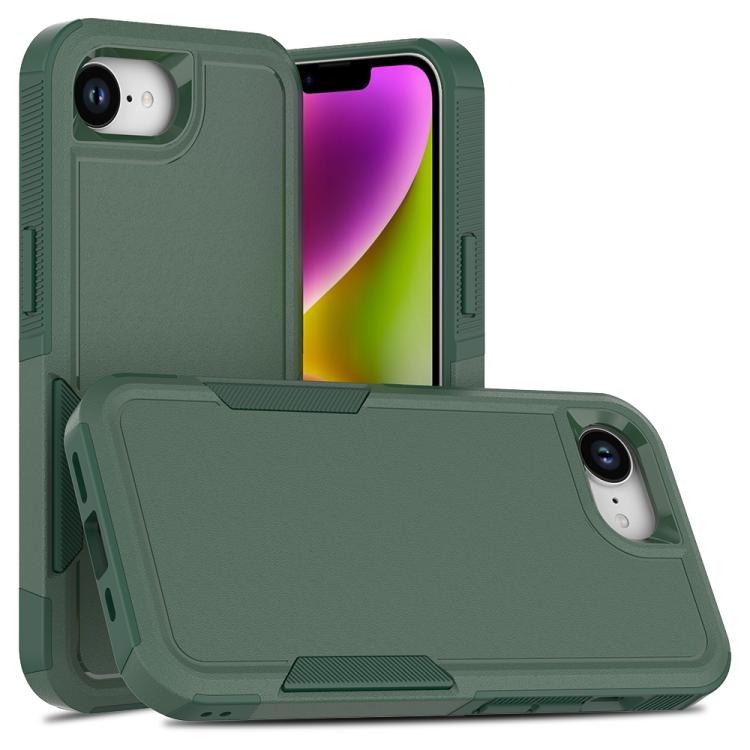 غطاء هاتف 2 في 1 من PC + TPU، لهواتف iPhone 17e / 16e، iPhone 17 Pro Max، iPhone 17 Pro، iPhone 17، iPhone Air، iPhone 16 Pro Max، iPhone 16 Pro، iPhone 16 Plus