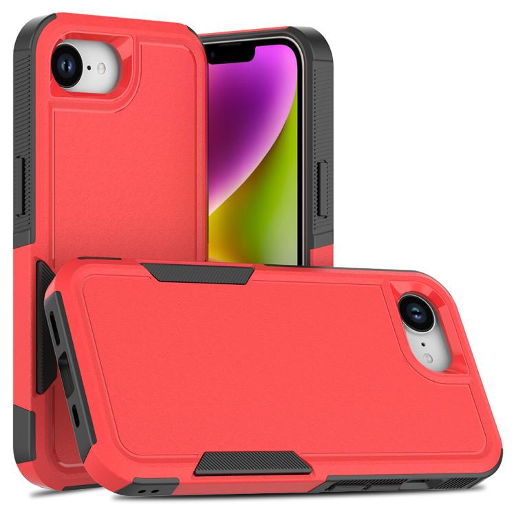 غطاء هاتف 2 في 1 من PC + TPU، لهواتف iPhone 17e / 16e، iPhone 17 Pro Max، iPhone 17 Pro، iPhone 17، iPhone Air، iPhone 16 Pro Max، iPhone 16 Pro، iPhone 16 Plus