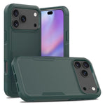 غطاء هاتف 2 في 1 من PC + TPU، لهواتف iPhone 17e / 16e، iPhone 17 Pro Max، iPhone 17 Pro، iPhone 17، iPhone Air، iPhone 16 Pro Max، iPhone 16 Pro، iPhone 16 Plus